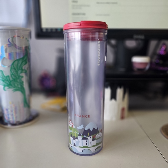Starbucks Other - STARBUCKS You are Here France 16 Fl Oz Travel Tumbler Multicolor